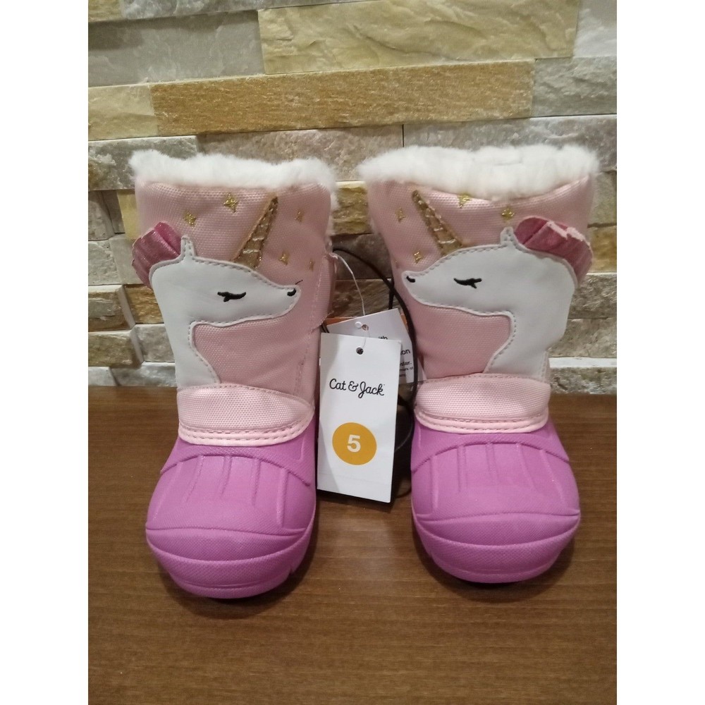 Girls Cat And Jack Smow Boots